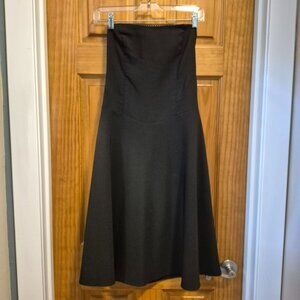 Charlotte Russe Strapless Black Dress